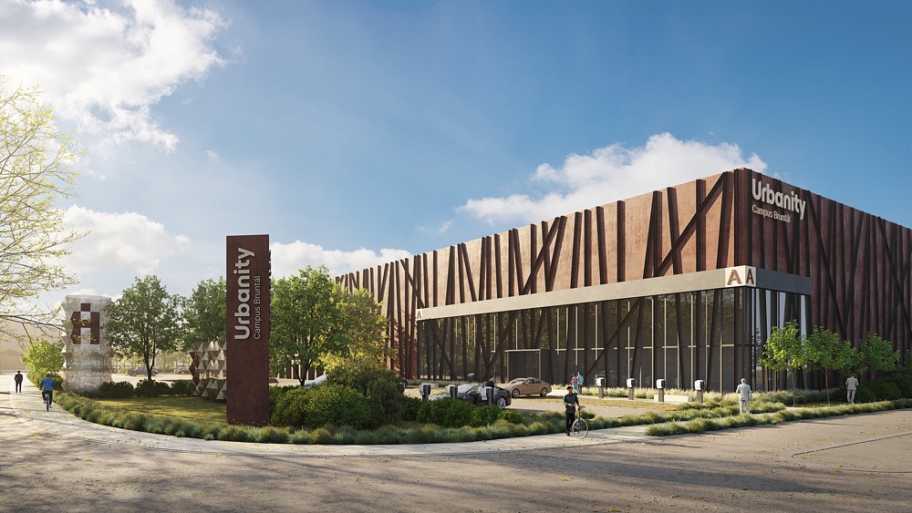 Urbanity získalo stavební povolení na unikátní kampus v Bruntále. Netradiční areál nabídne úsporné výrobní haly, služby pro obyvatele i jedinečnou architekturu
